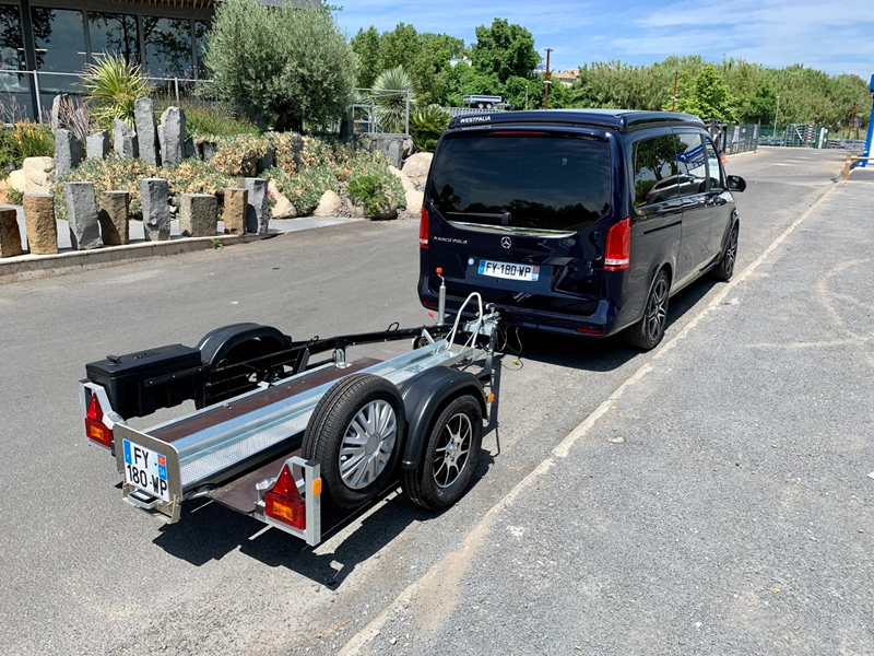 Motorradanhänger 2,50 m / 600 kg TYP-TOP