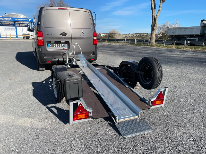 Motorradanhänger 2,50 m / 600 kg TYP-TOP