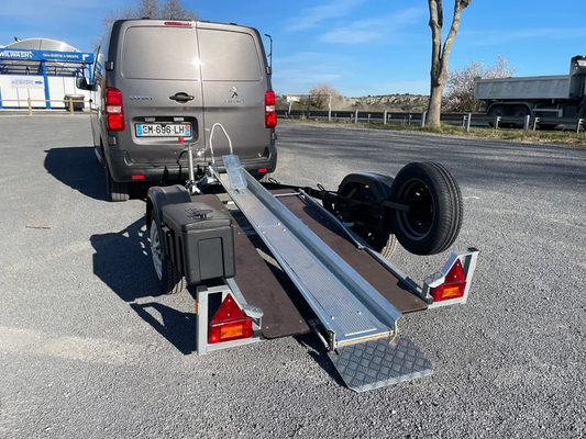 Motorradanhänger 2,50 m / 600 kg TYP-TOP