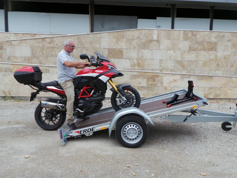 Motorradträgergurt 2,50m x 1,30m 750 kg ERDE